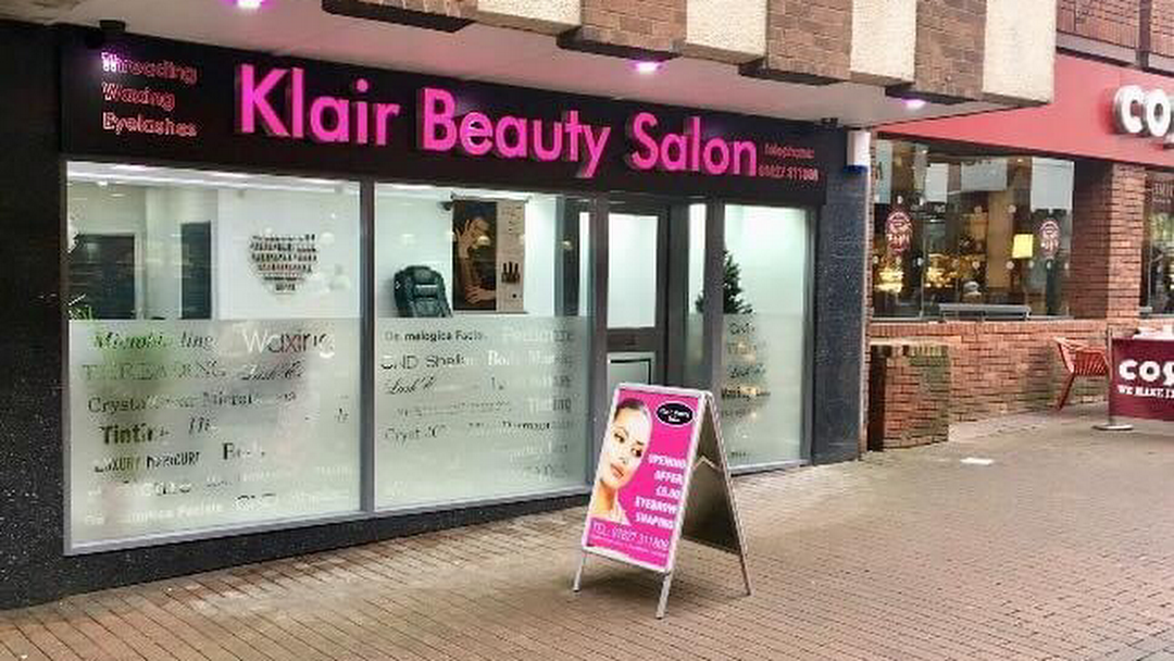 beauty salon called klair beauty Ssalon based in Tamworth